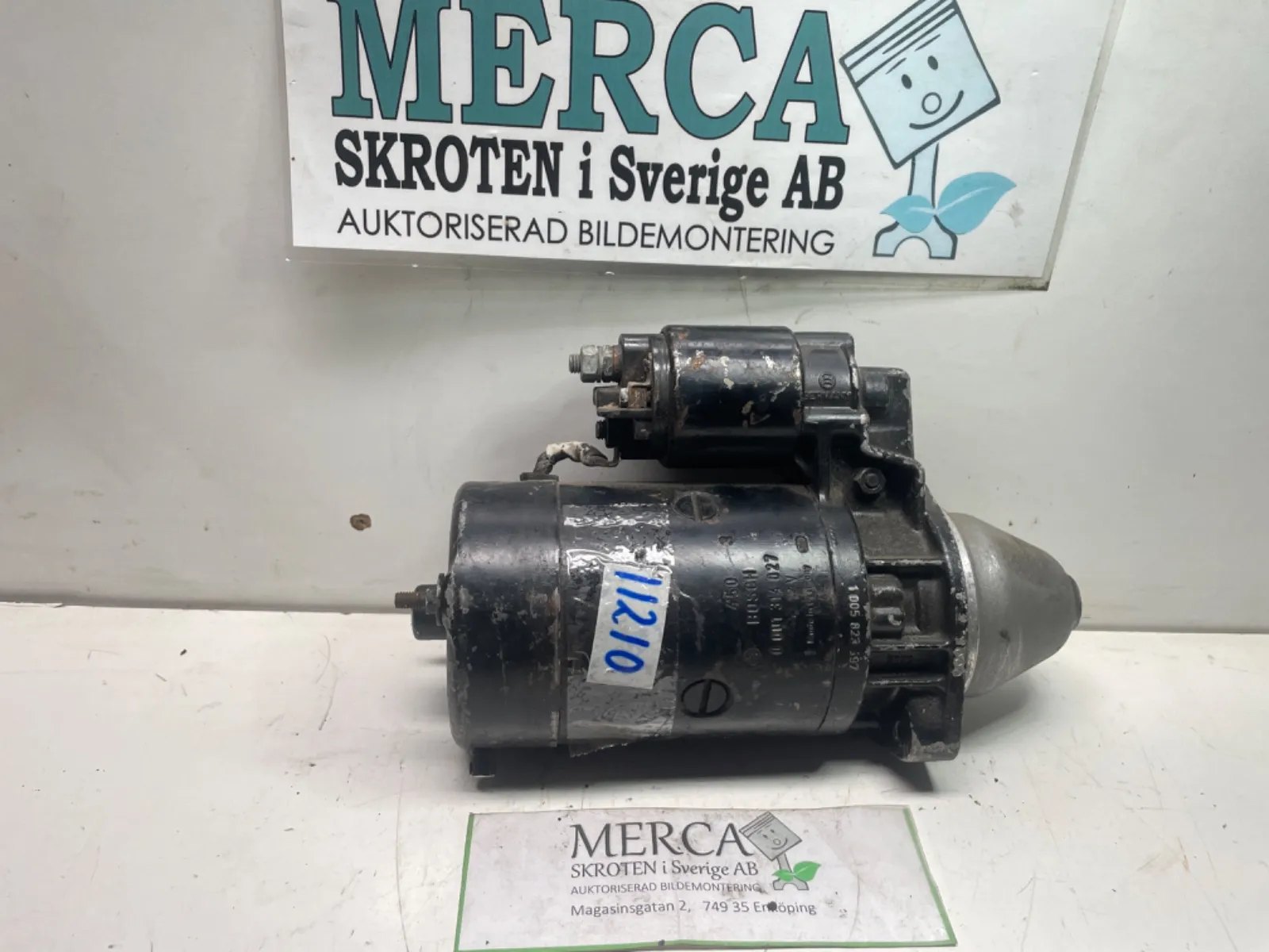 Mercedes-Benz 200-300 W123 Startmotor bensin