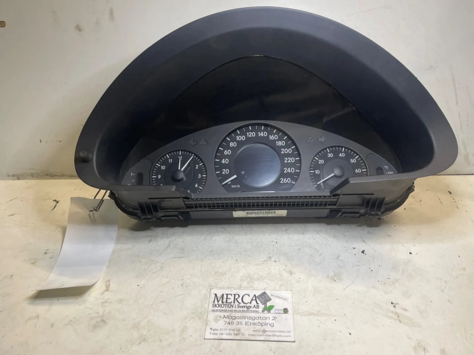 Mercedes-Benz E-klass W211 Instrument hast
