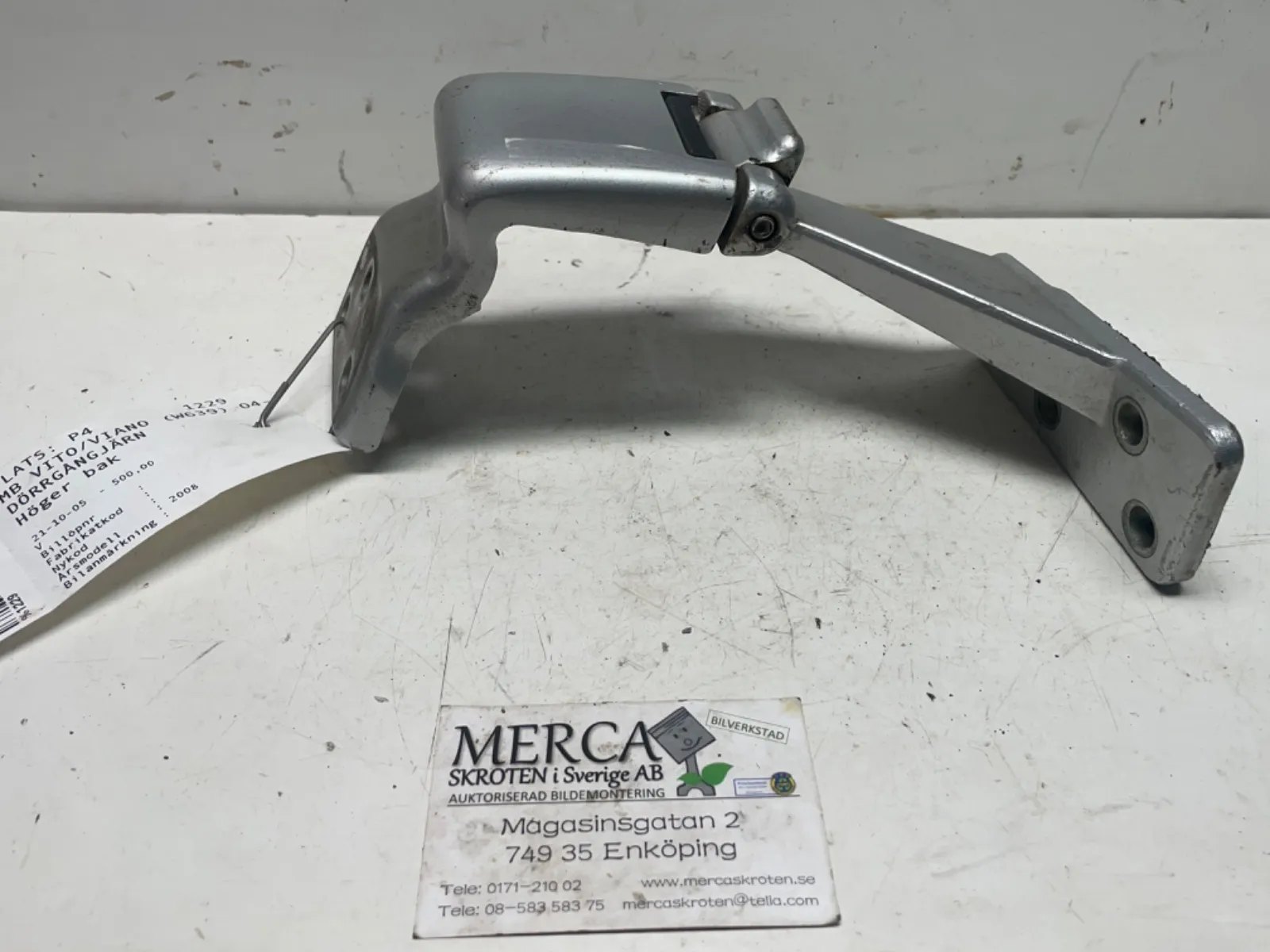Mercedes-Benz Vito/Viano W639 Dörrgångjärn