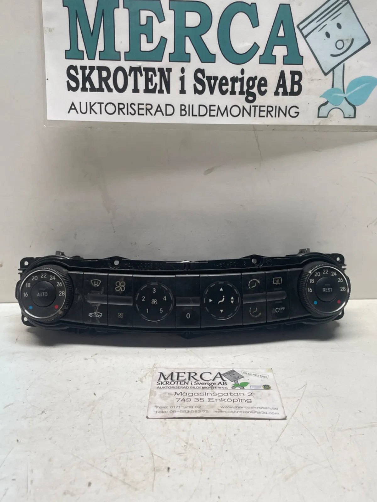 Mercedes-Benz E-klass W211 Ac styrenhet ac manöveren