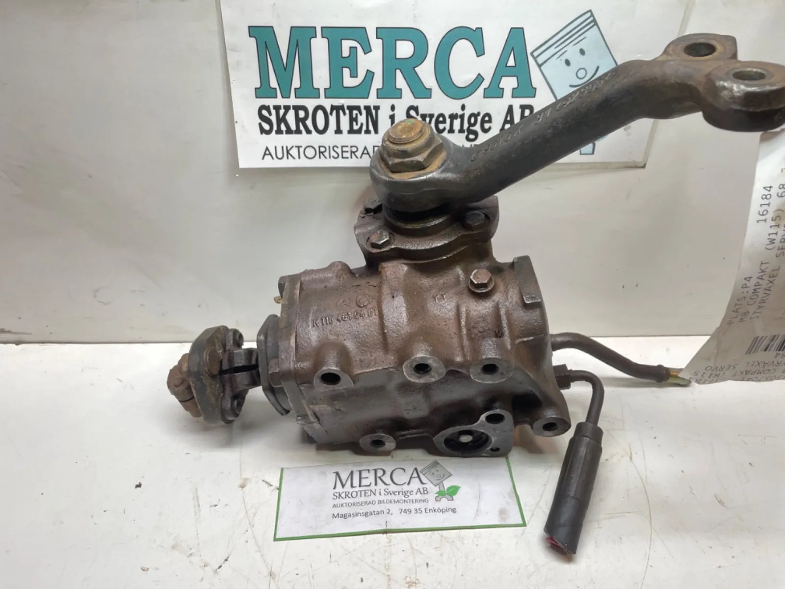 Mercedes-Benz Compakt W115 Styrväxel servo /snäcka