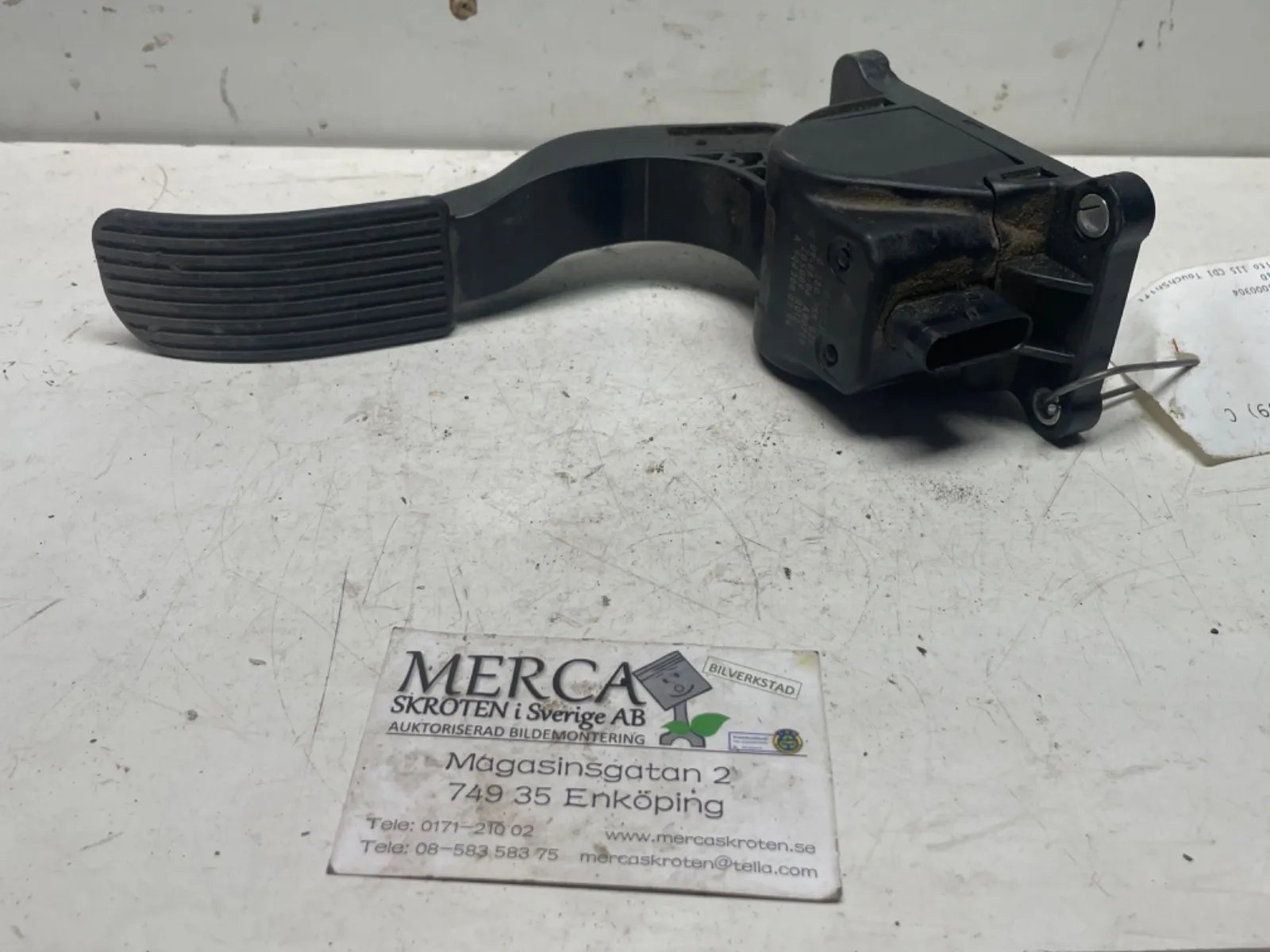 Mercedes-Benz Vito/Viano W639 Pedal gas
