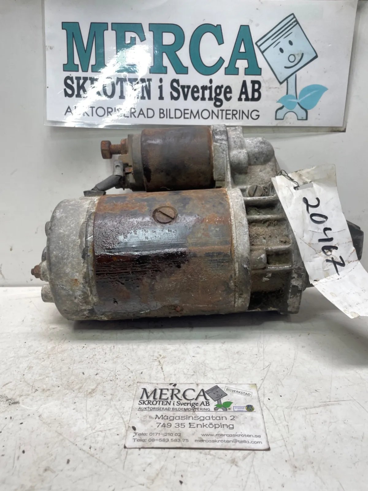 Mercedes-Benz 207-310 Startmotor diesel