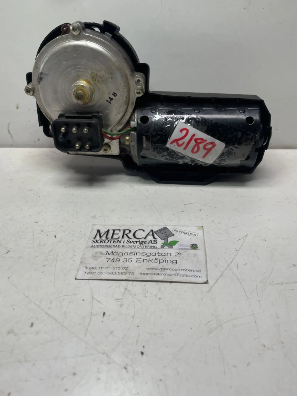 Mercedes-Benz 200-500 W124 Torkarmotor vindruta