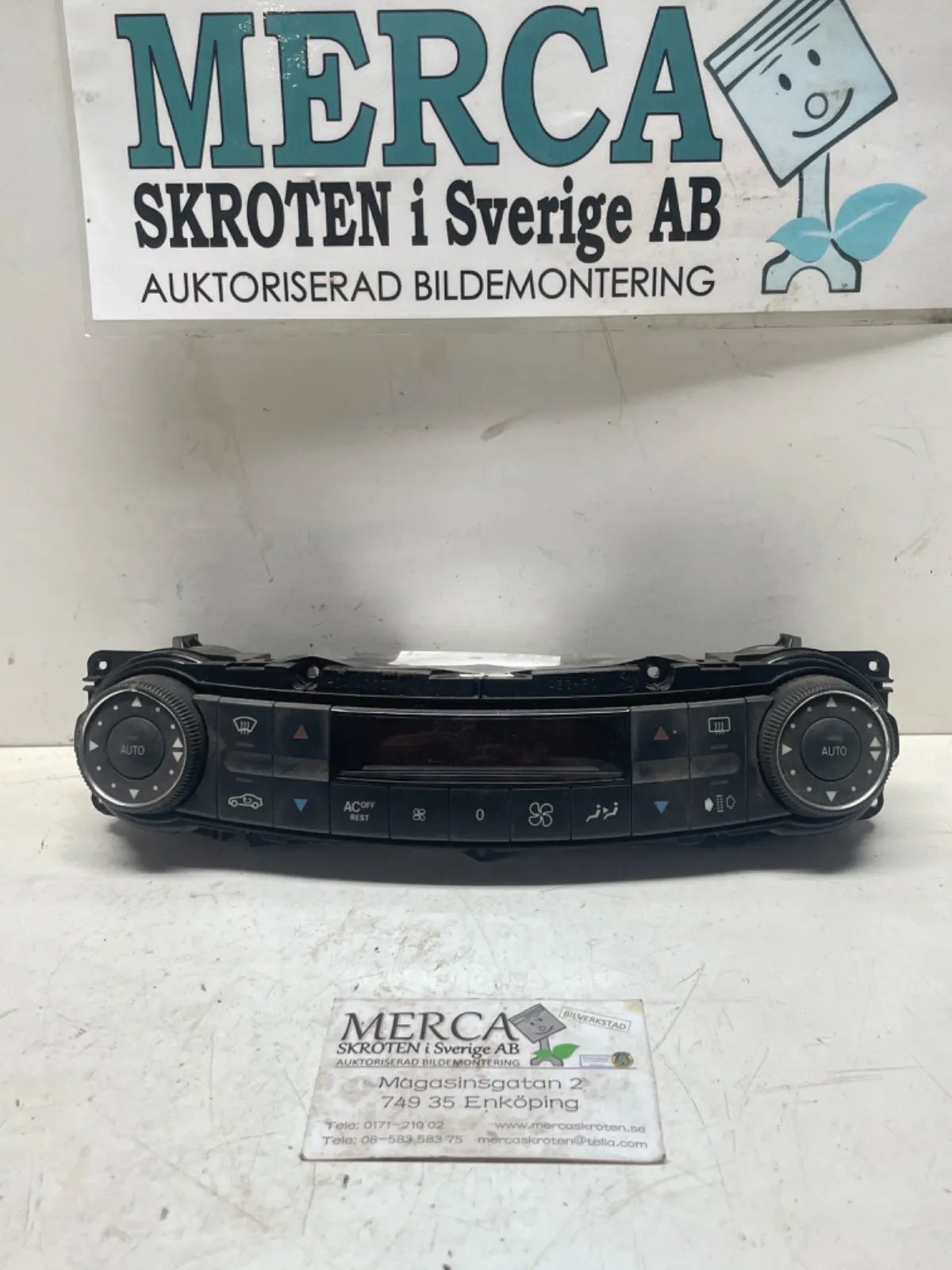 Mercedes-Benz E-klass W211 Ac styrenhet ac manöveren