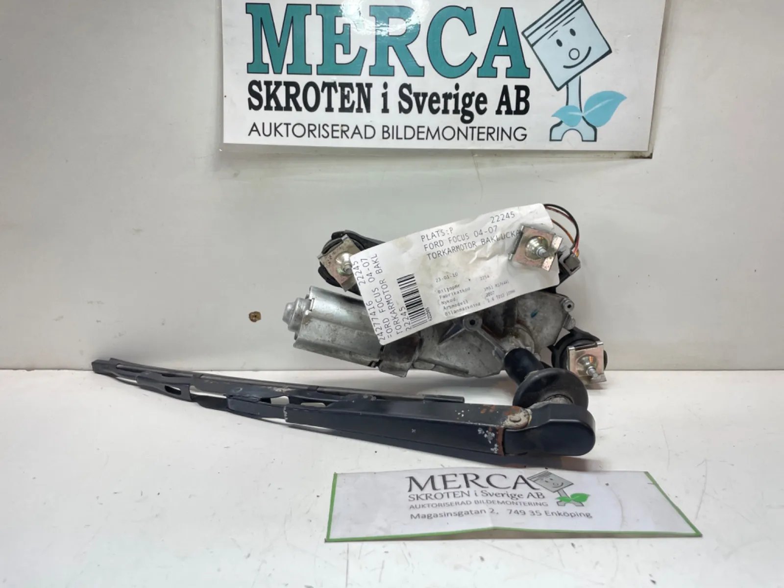 Ford Focus Torkarmotor baklucka