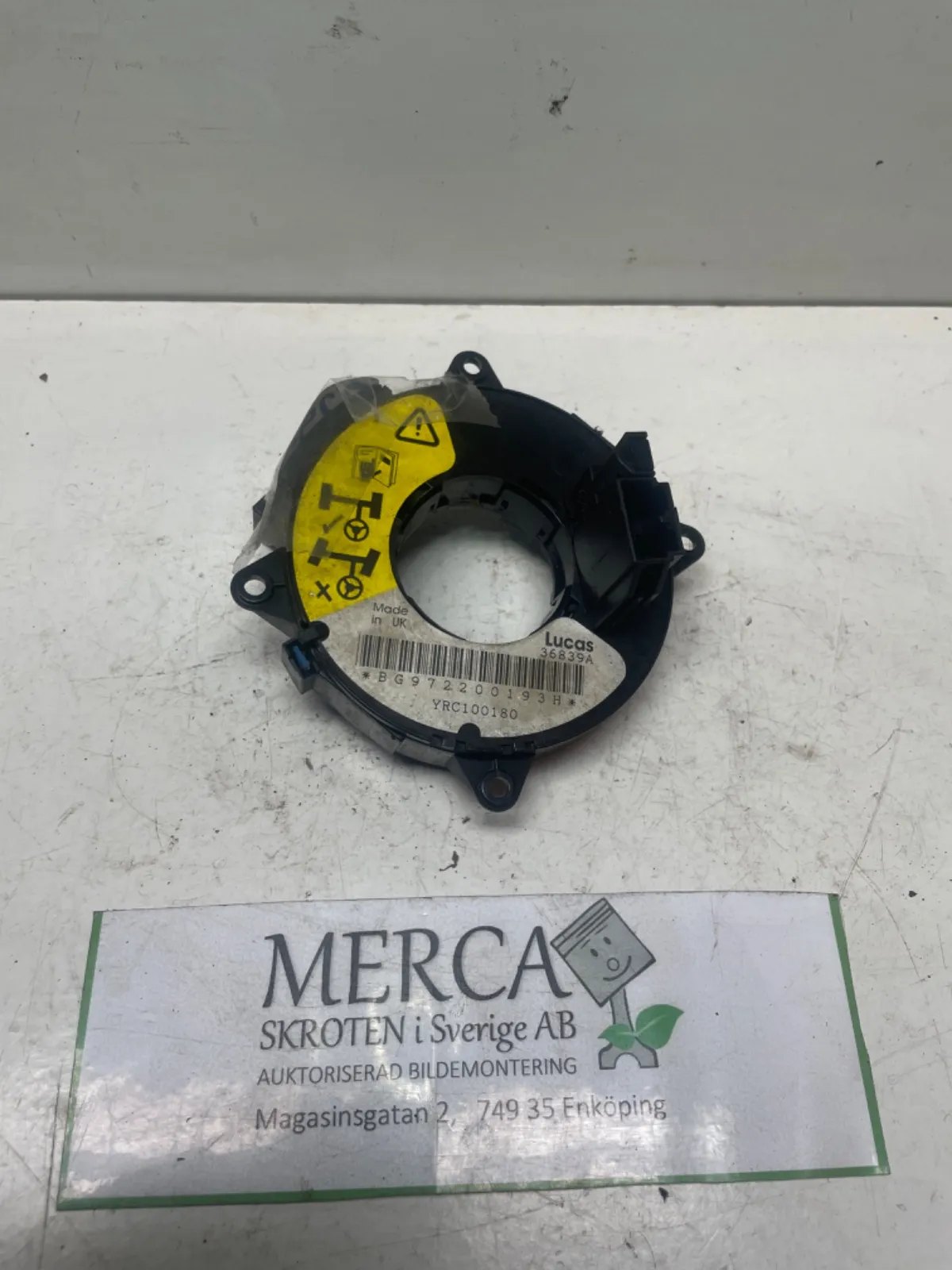 Rover 414/416/420 Airbag kontaktrulle