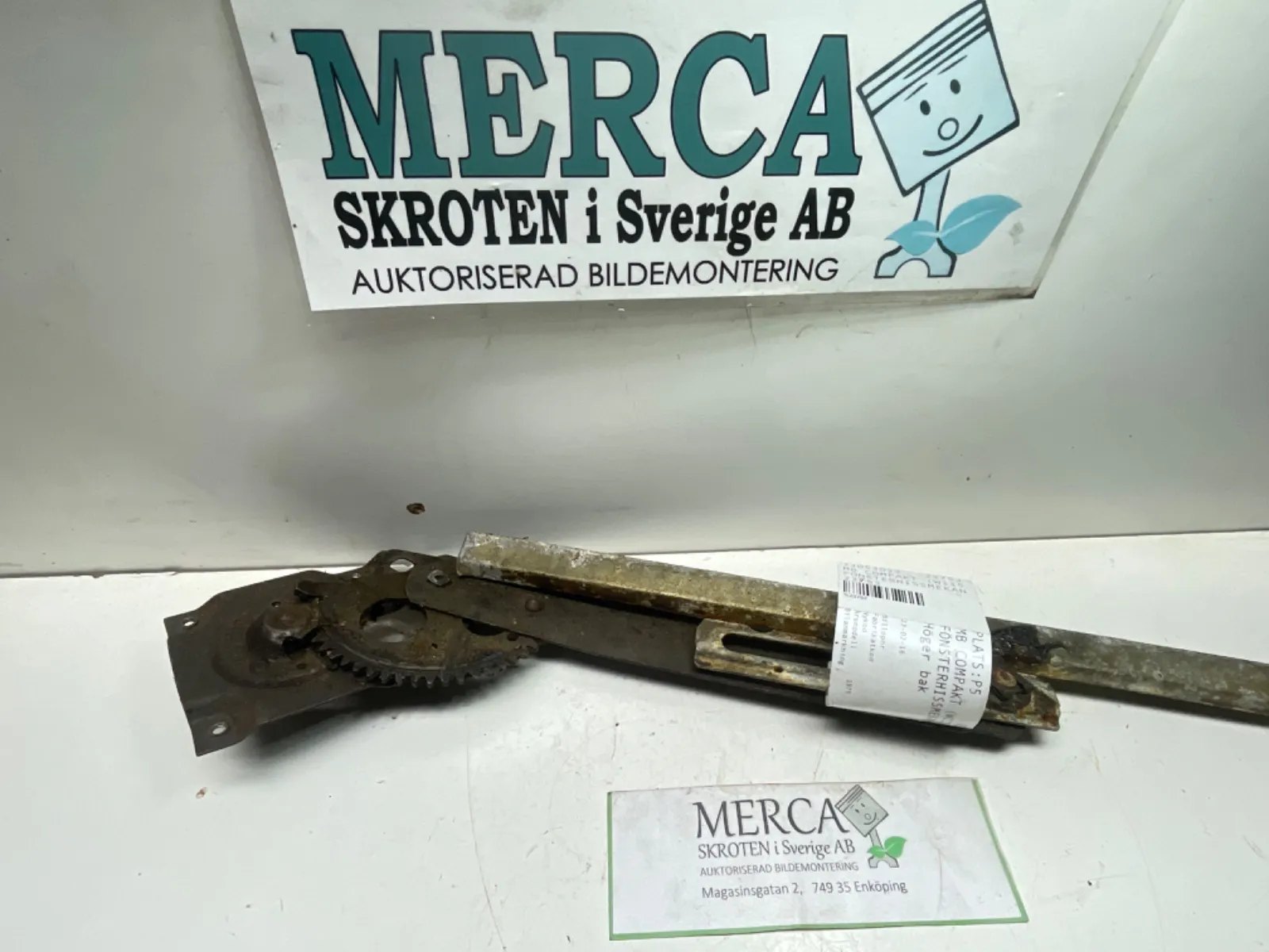 Mercedes-Benz Compakt W115 Fönsterhissmekanism