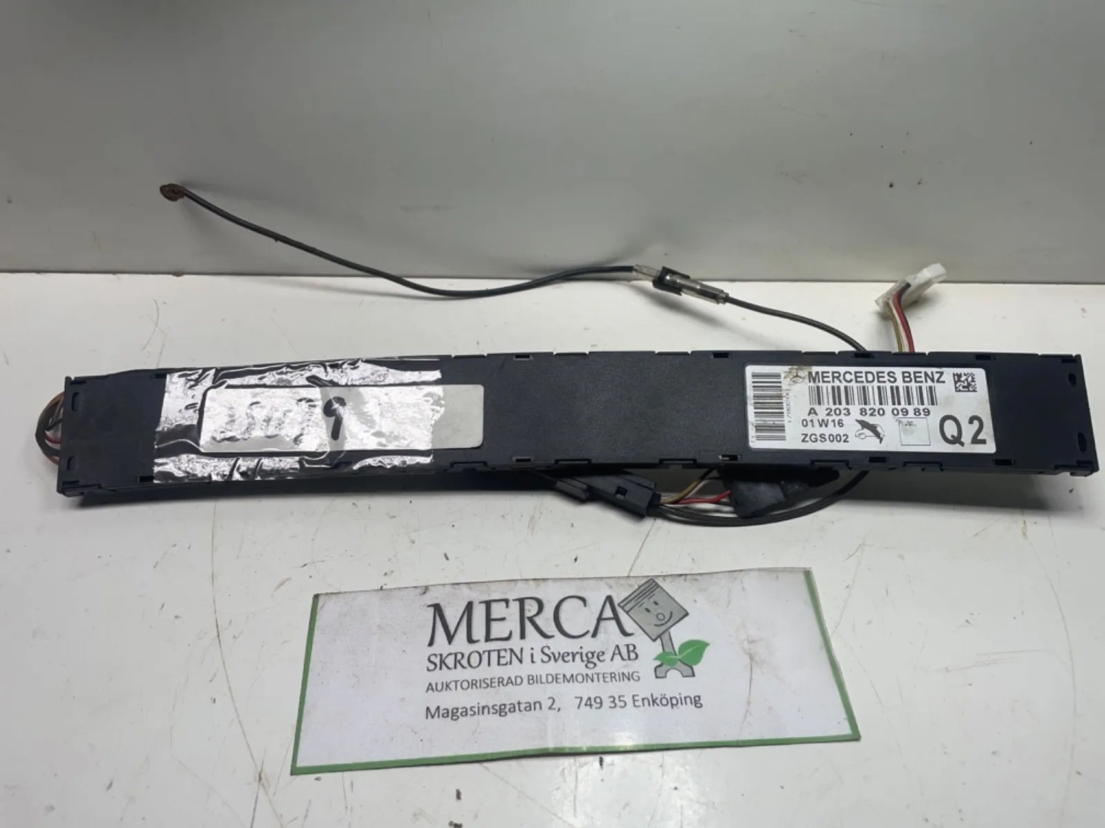 Mercedes-Benz C 203 Antennförstärkare