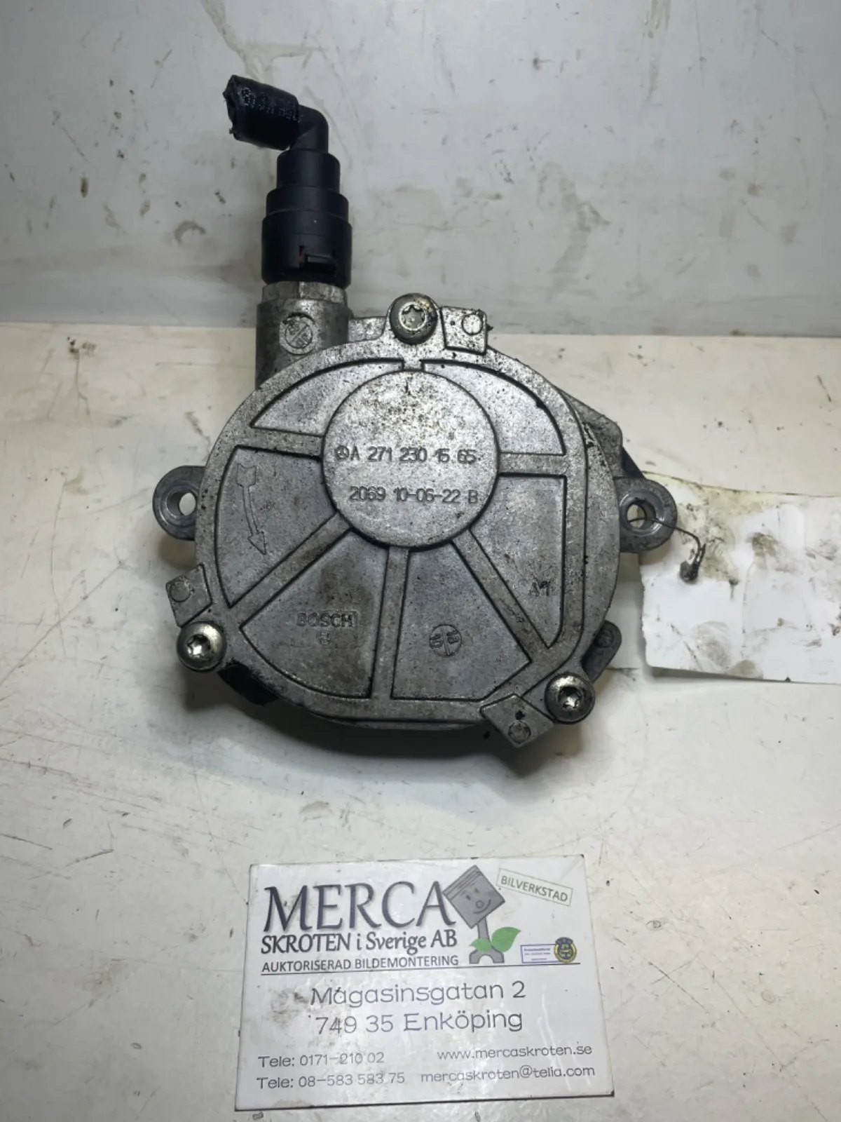 Mercedes-Benz E-klass W211 Vakuumpump
