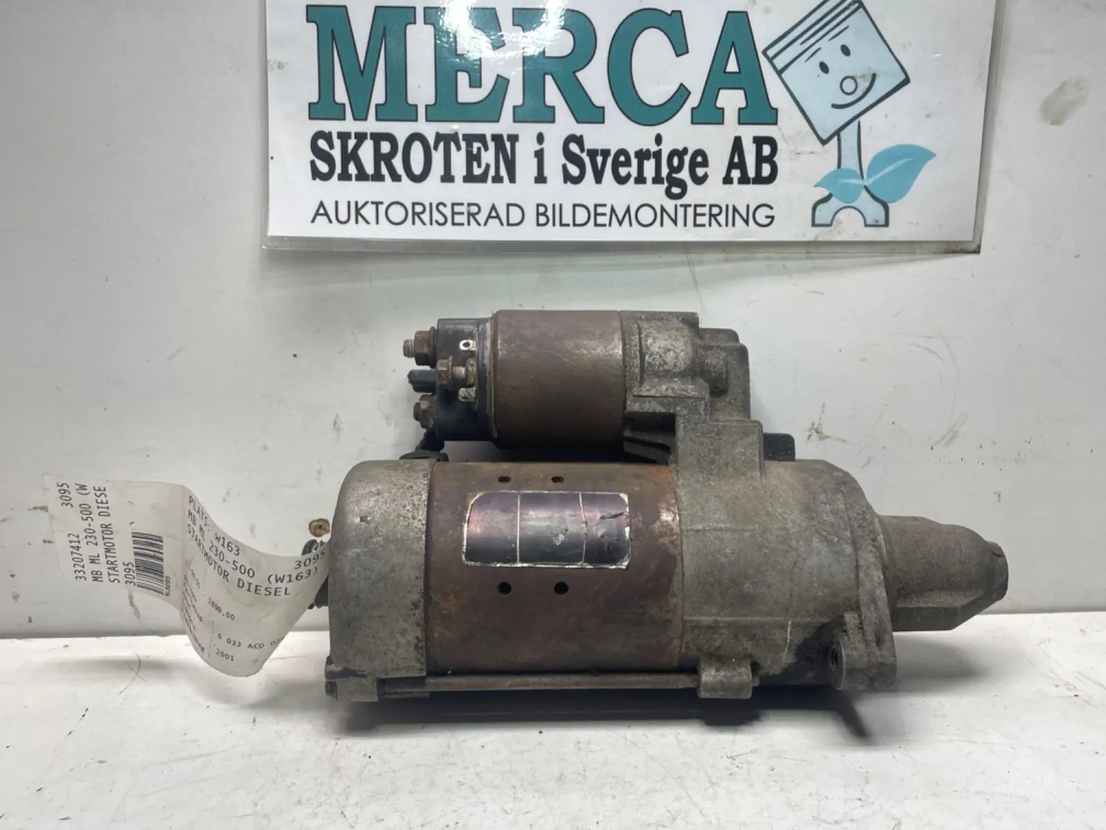 Mercedes-Benz ML 230-500 W163 Startmotor diesel