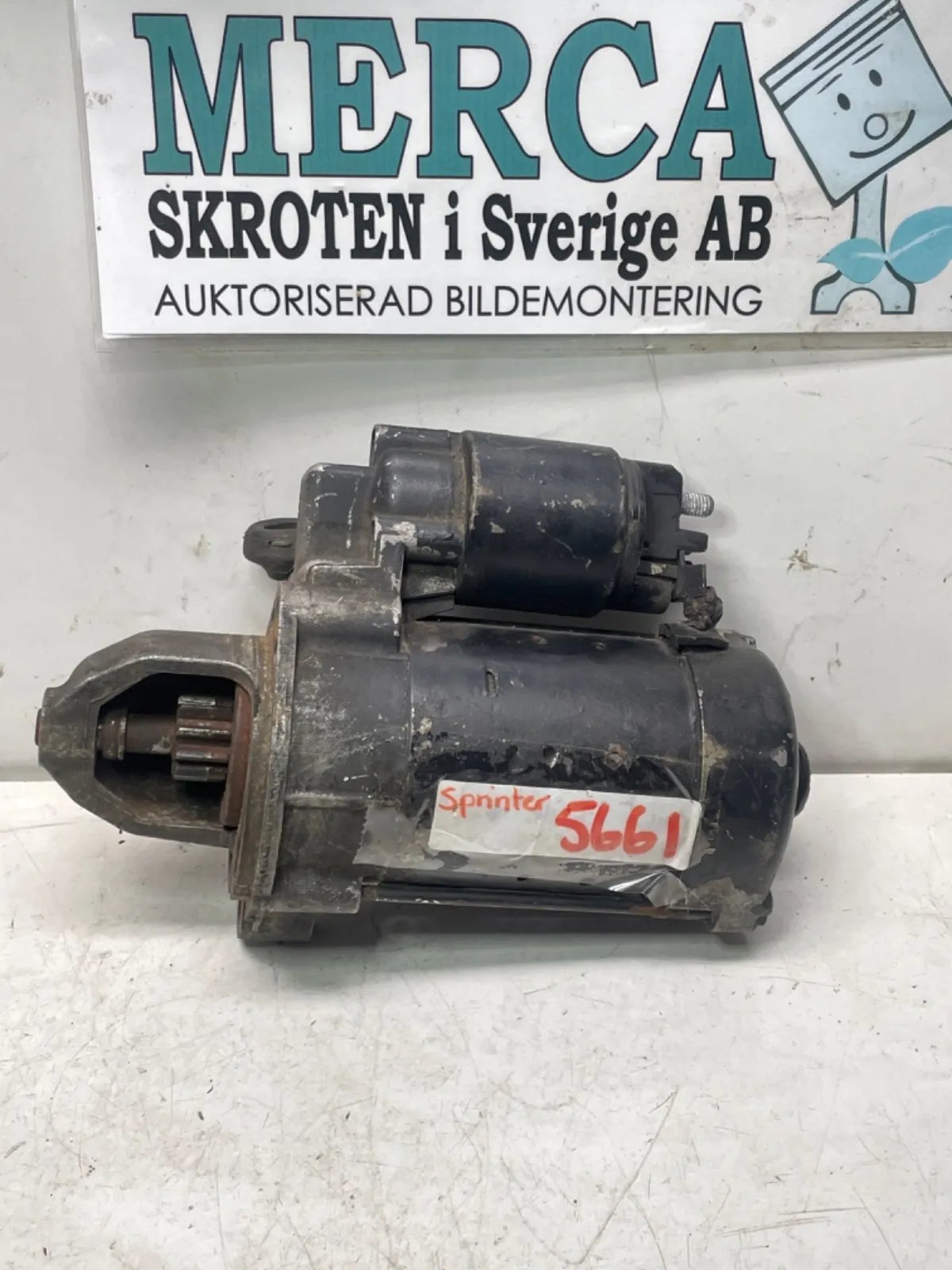Mercedes-Benz Sprinter W901-905 Startmotor diesel