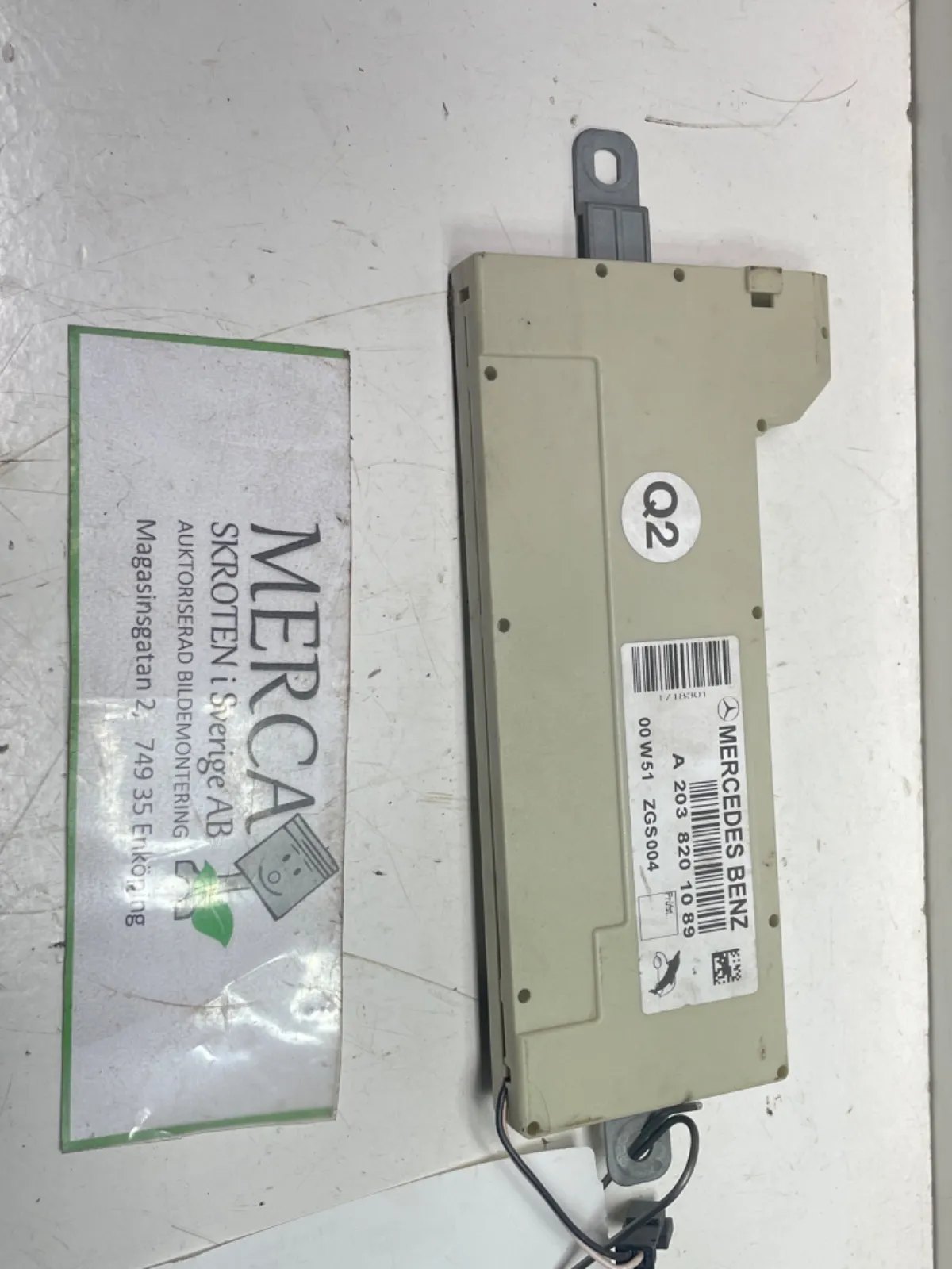 Mercedes-Benz C 203 Antennförstärkare