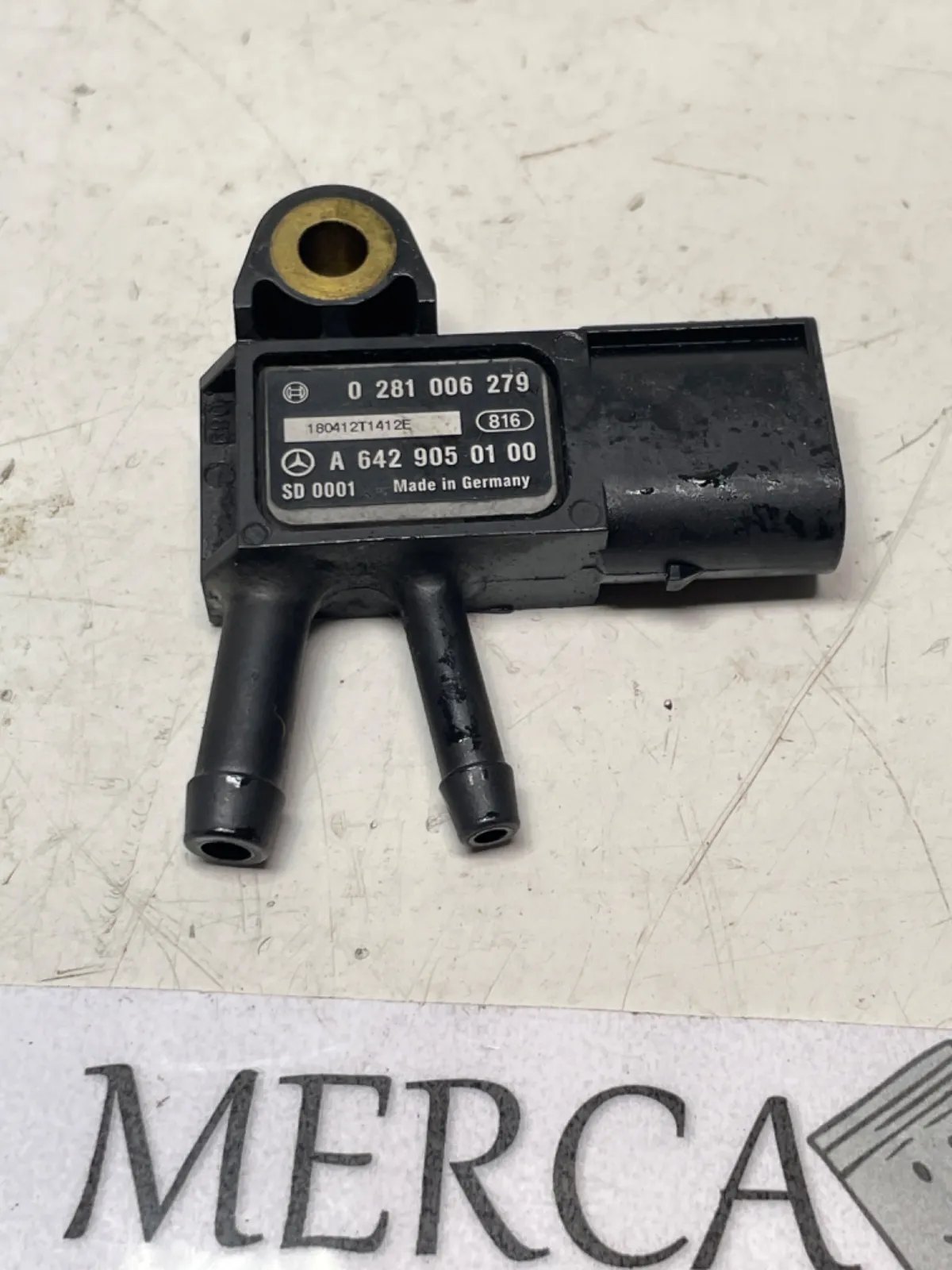 Mercedes-Benz E W212 Avgastryck sensor