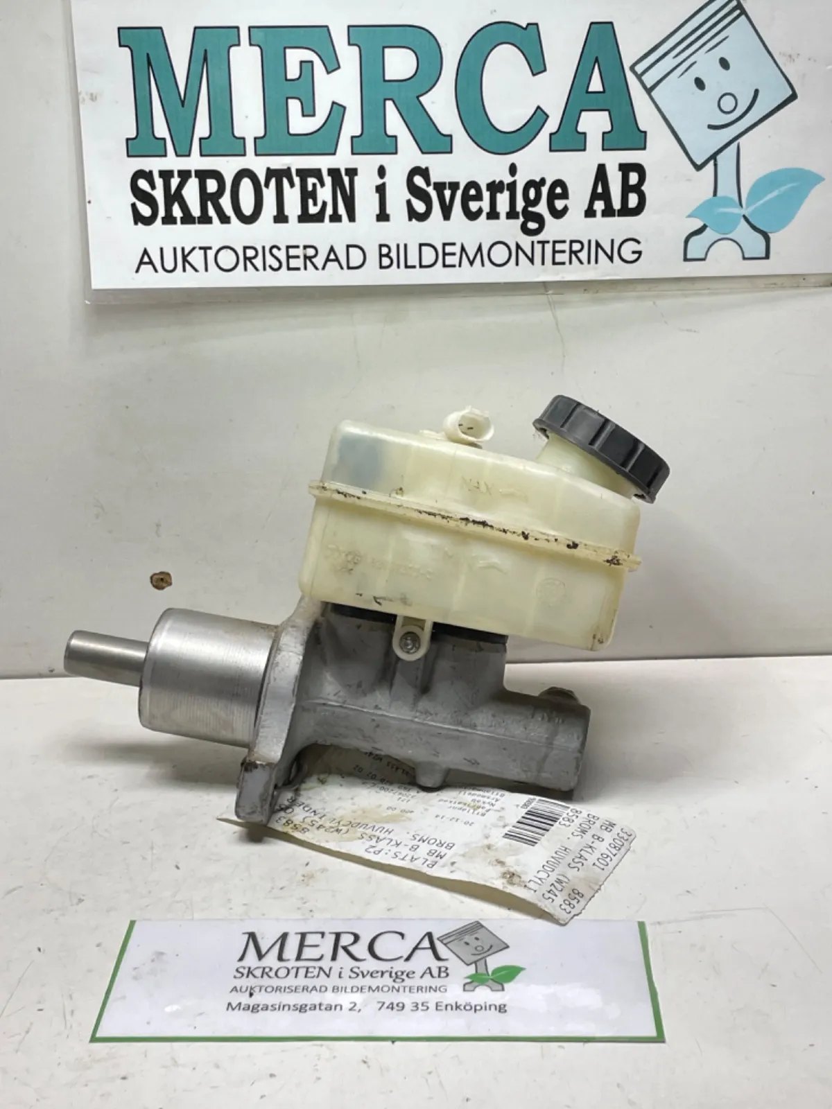 Mercedes-Benz B-klass W245 Broms. huvudcylinder