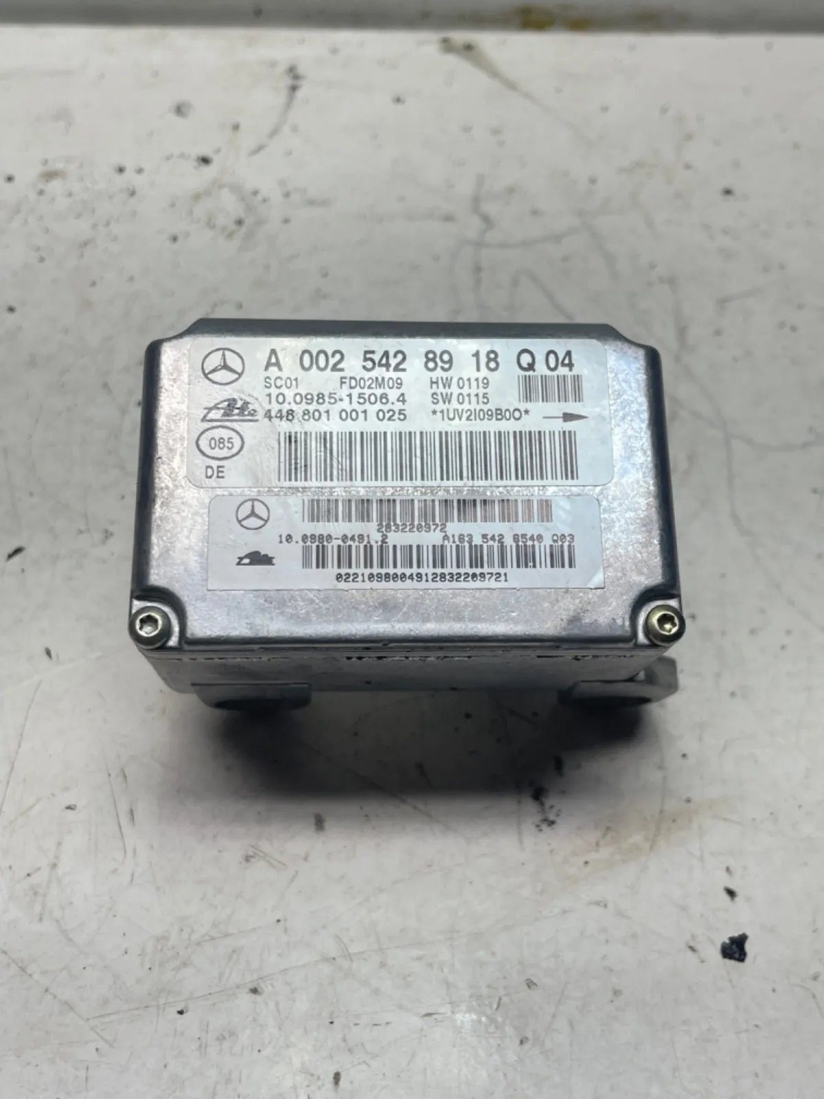 Mercedes-Benz ML 230-500 W163 Styrenhet antispinn/sl