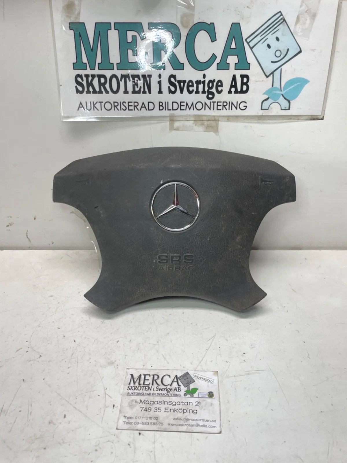Mercedes-Benz S-klass W220 Airbag rattkudde