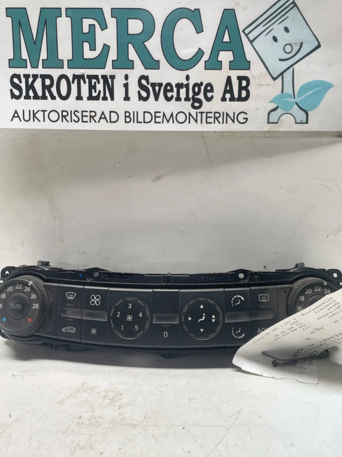 Mercedes-Benz E-klass W211 Ac styrenhet ac manöveren
