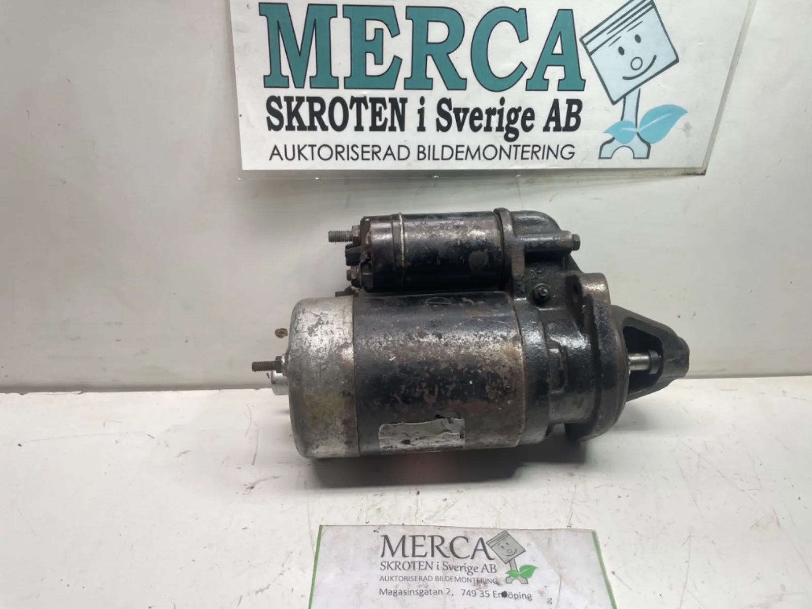 Mercedes-Benz 200-300 W123 Startmotor bensin