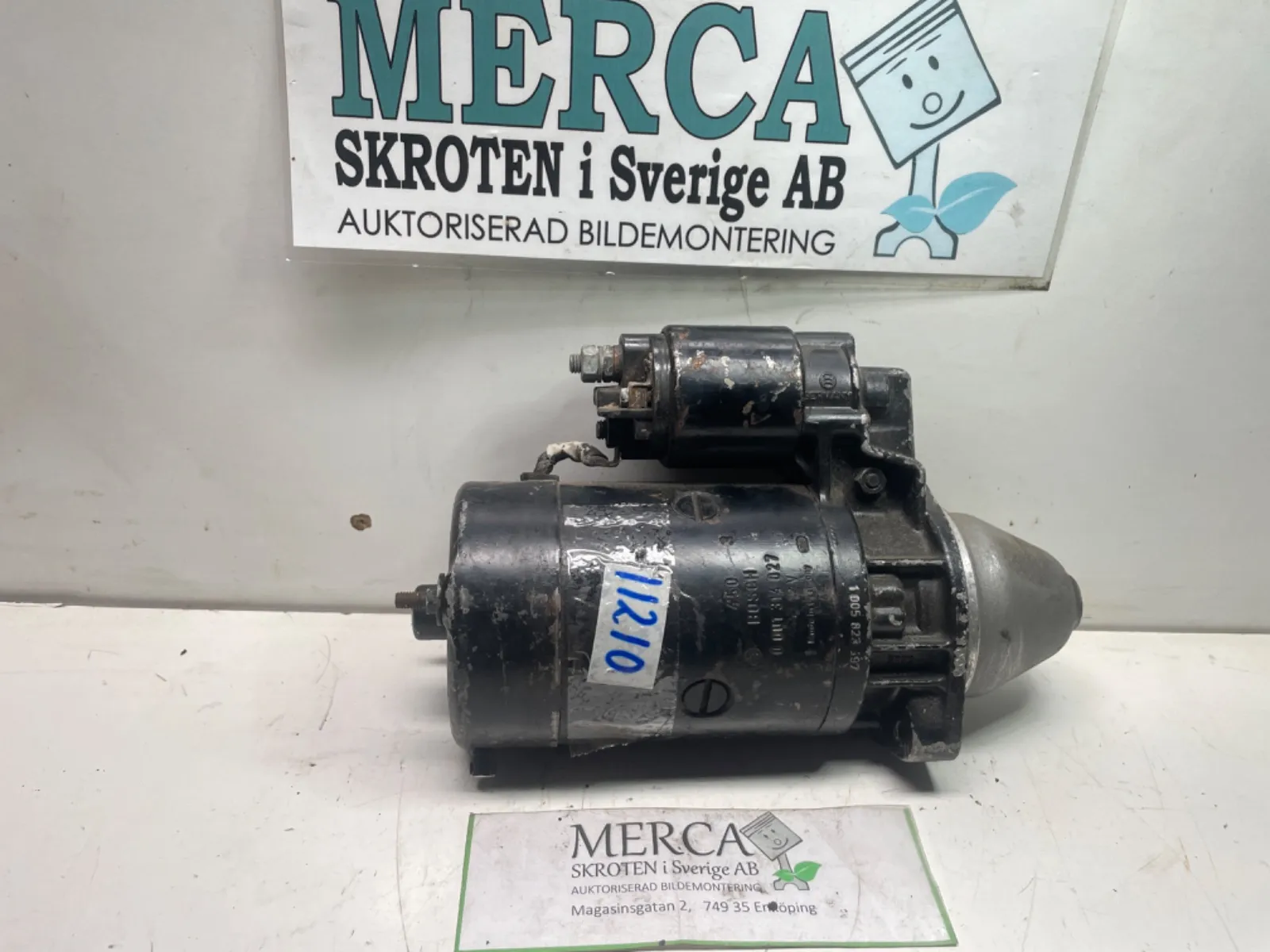 Mercedes-Benz 200-300 W123 Startmotor bensin