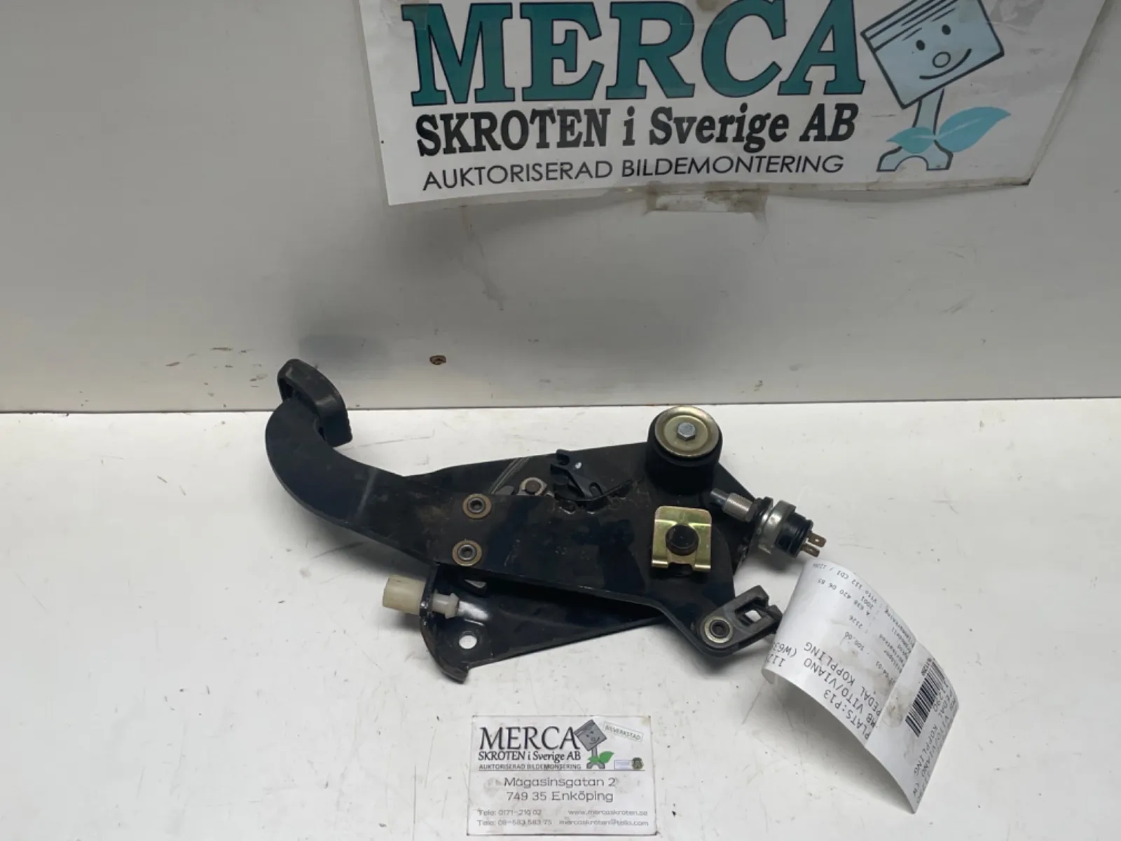 Mercedes-Benz Vito/Viano W638 Pedal koppling