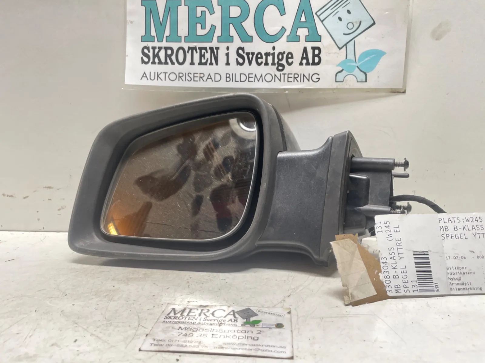 Mercedes-Benz B-klass W245 Spegel yttre el vänster