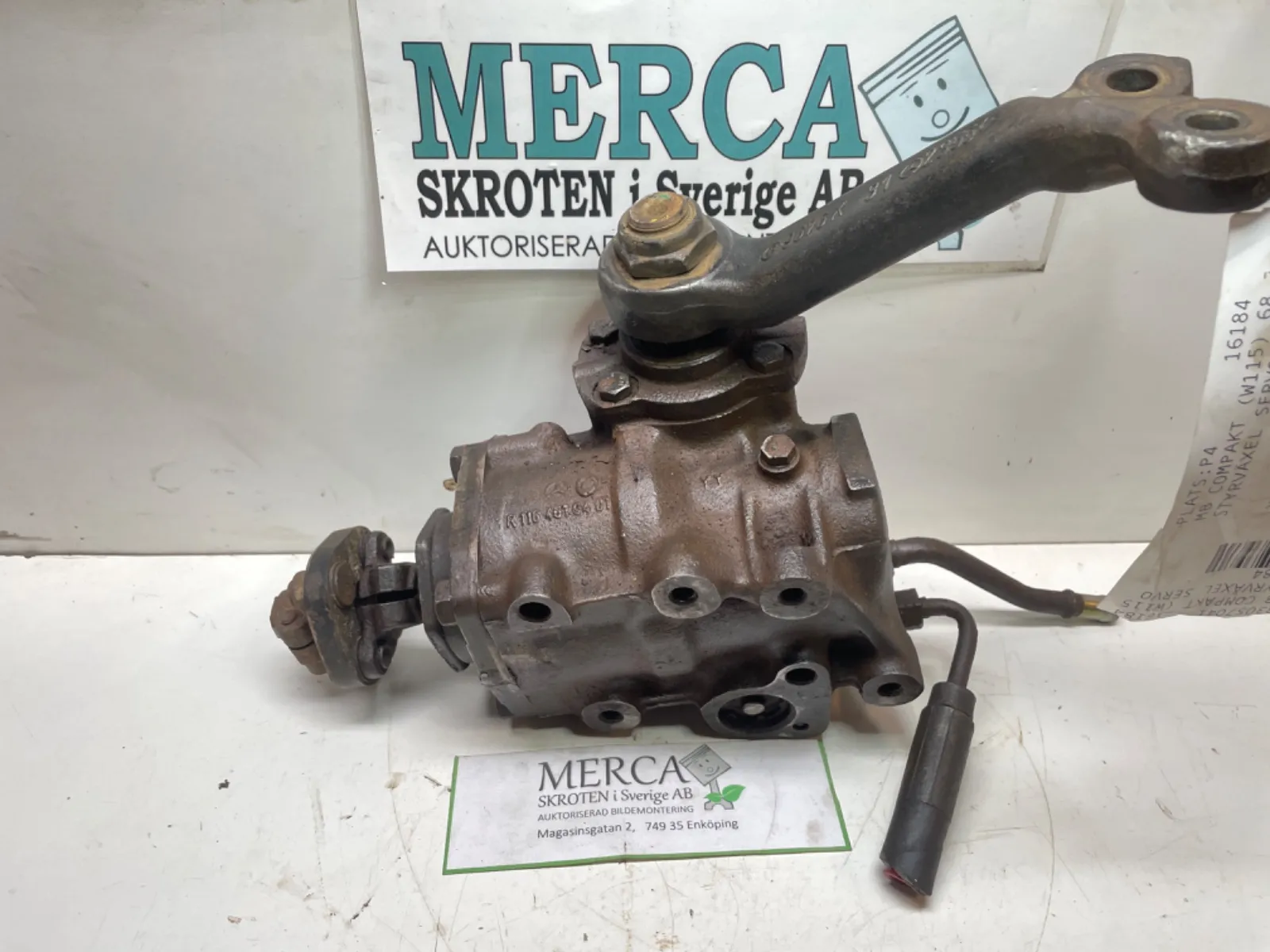 Mercedes-Benz Compakt W115 Styrväxel servo /snäcka