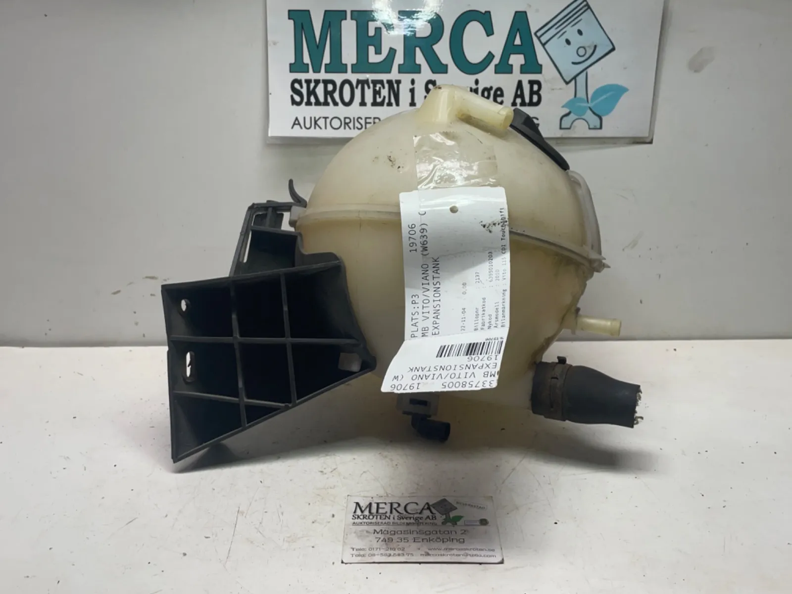 Mercedes-Benz Vito/Viano W639 Expansionstank