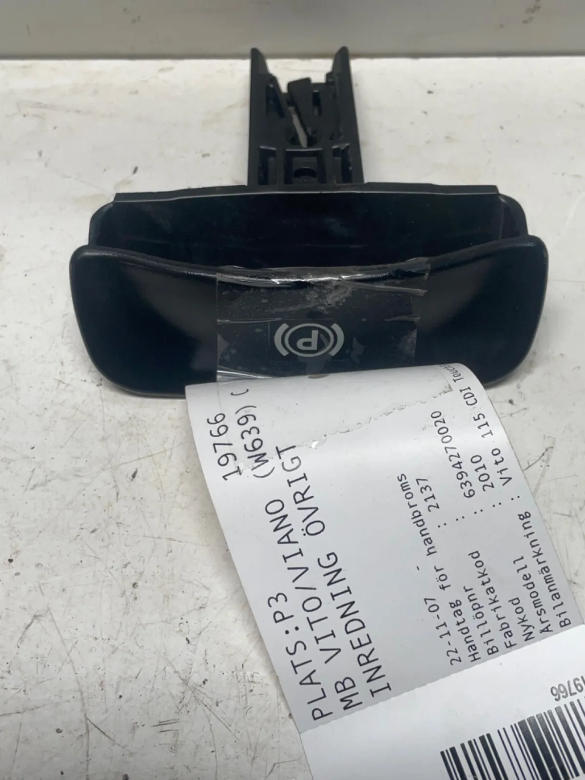 Mercedes-Benz Vito/Viano W639 Inredning övrigt