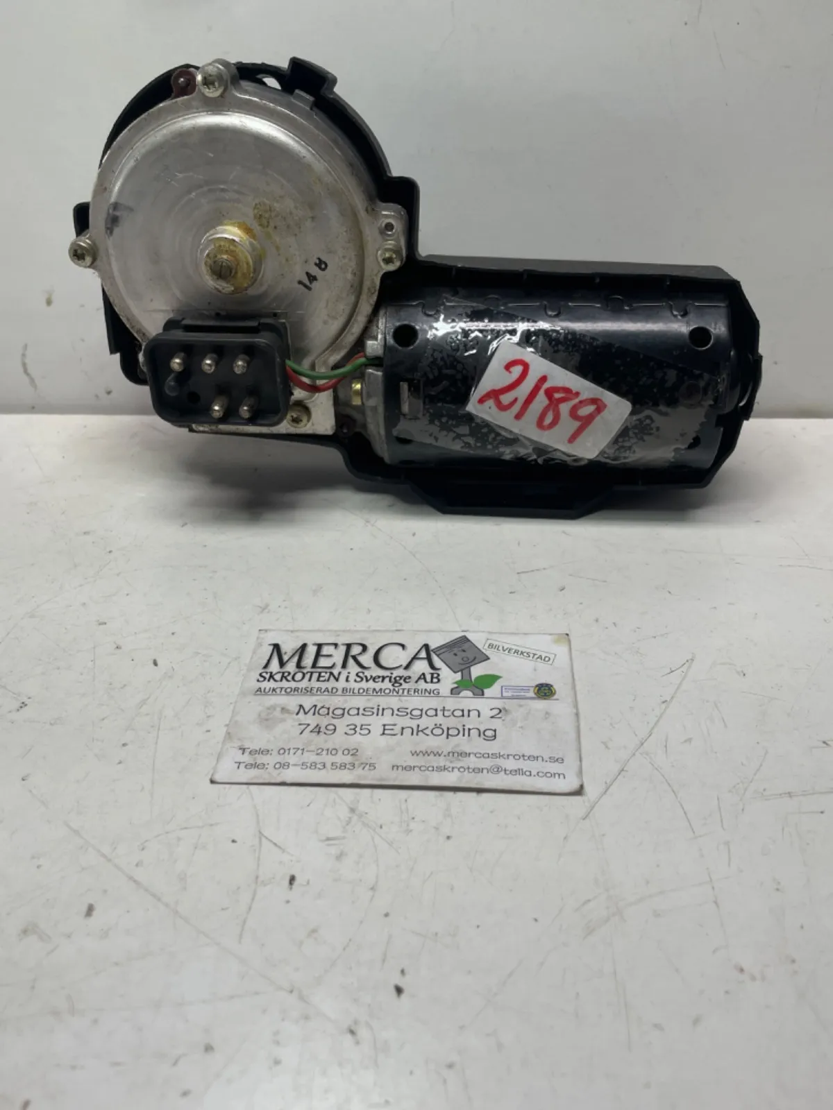 Mercedes-Benz 200-500 W124 Torkarmotor vindruta