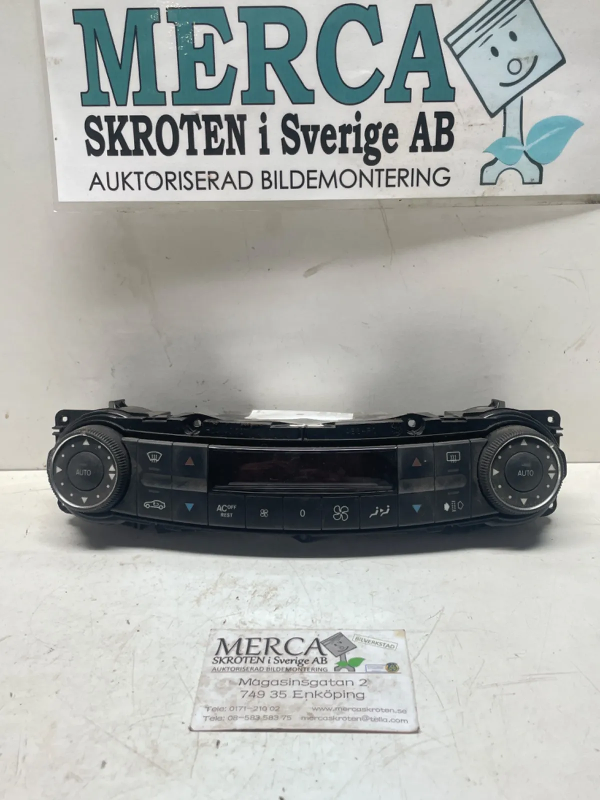 Mercedes-Benz E-klass W211 Ac styrenhet ac manöveren