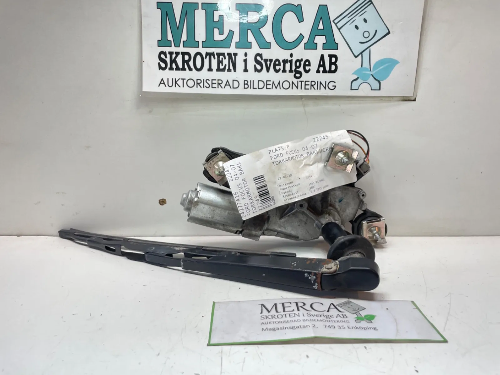 Ford Focus Torkarmotor baklucka