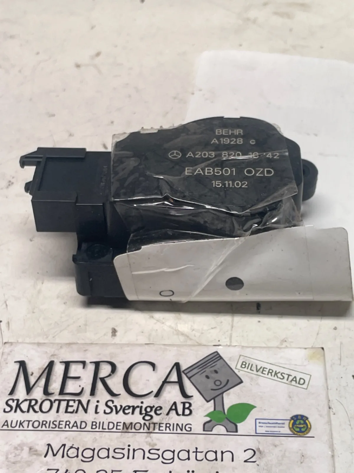 Mercedes-Benz E-klass W211 Värme reglermotor