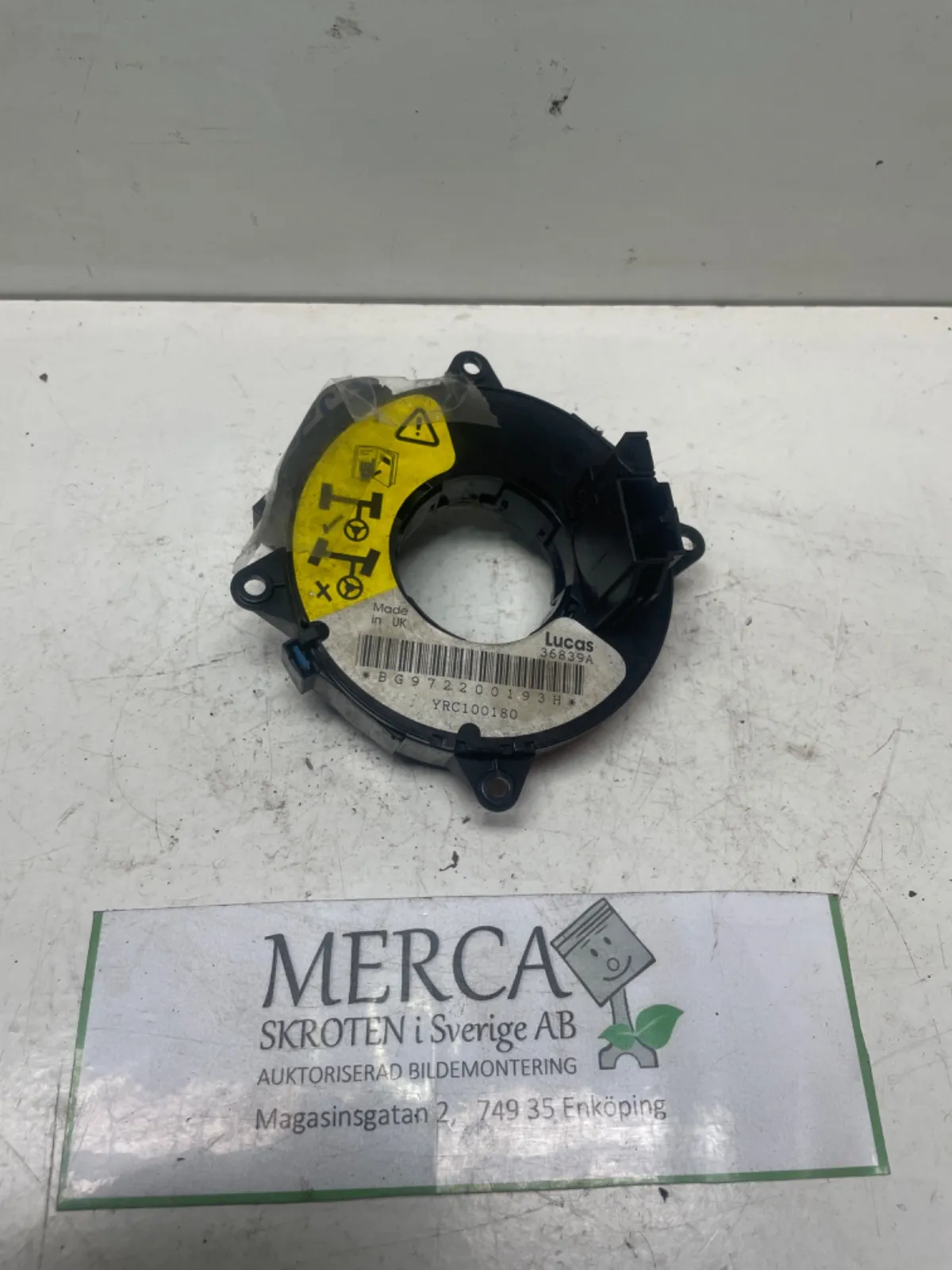 Rover 414/416/420 Airbag kontaktrulle