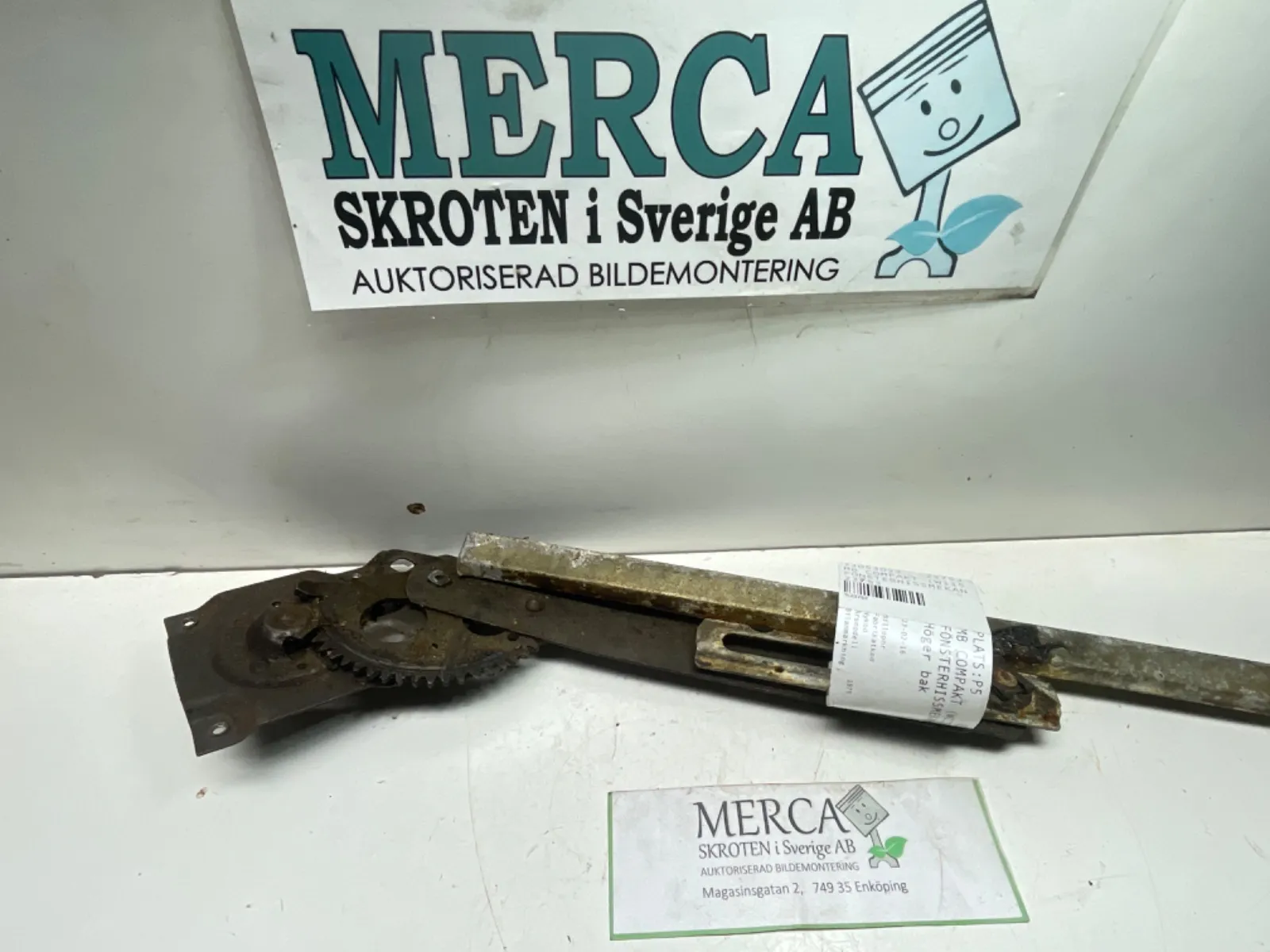 Mercedes-Benz Compakt W115 Fönsterhissmekanism