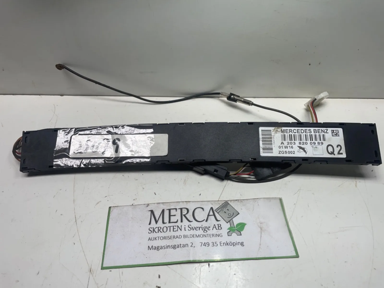 Mercedes-Benz C 203 Antennförstärkare