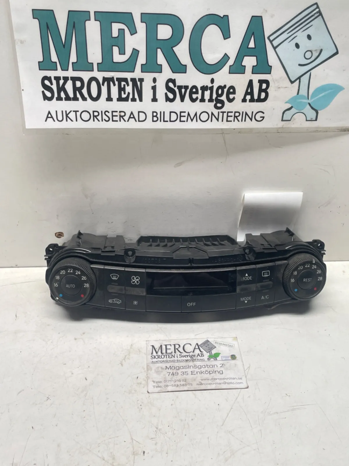 Mercedes-Benz E-klass W211 Ac styrenhet ac manöveren