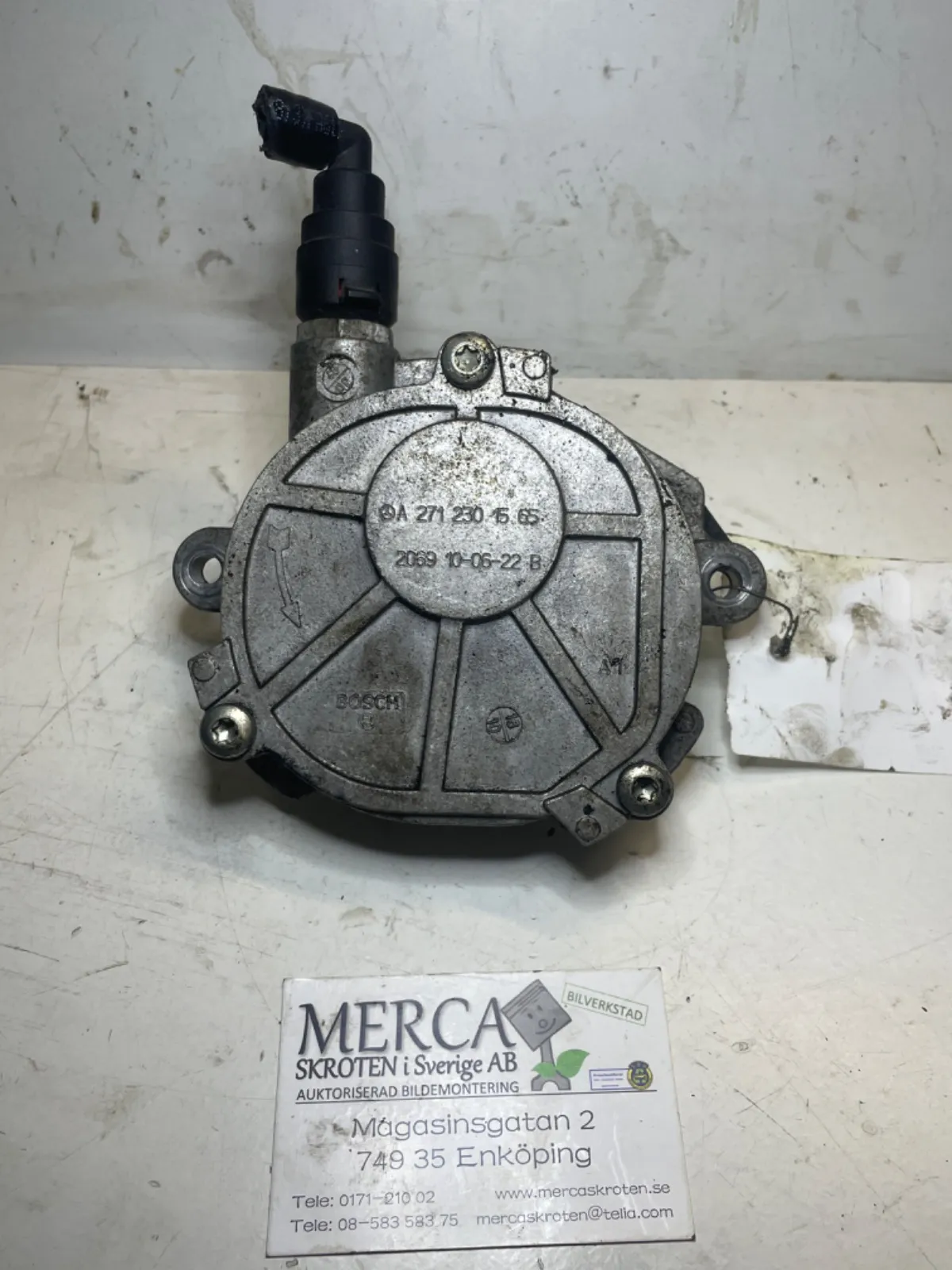 Mercedes-Benz E-klass W211 Vakuumpump