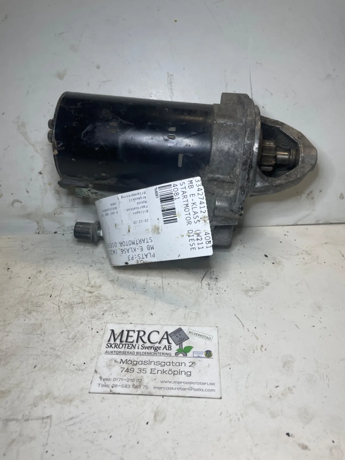 Mercedes-Benz E-klass W211 Startmotor diesel