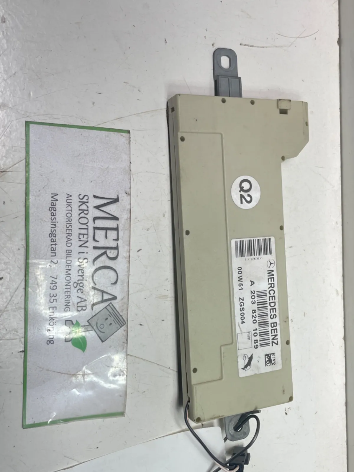 Mercedes-Benz C 203 Antennförstärkare