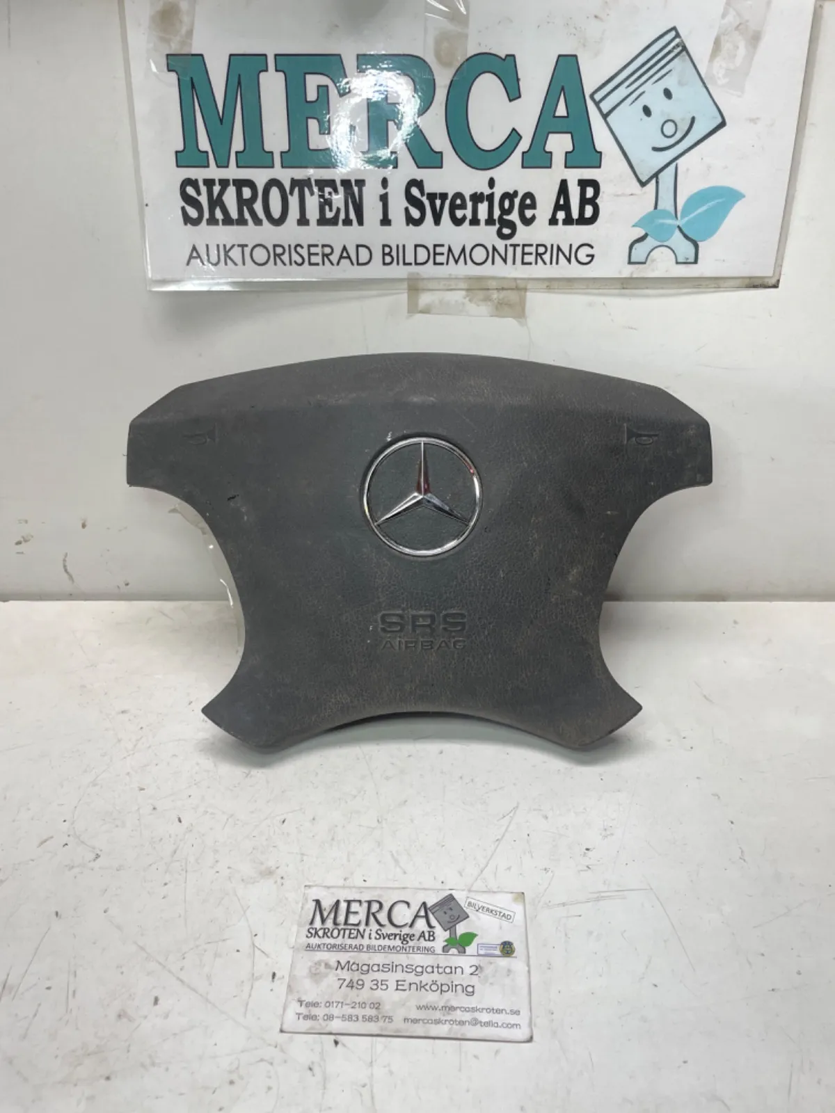 Mercedes-Benz S-klass W220 Airbag rattkudde